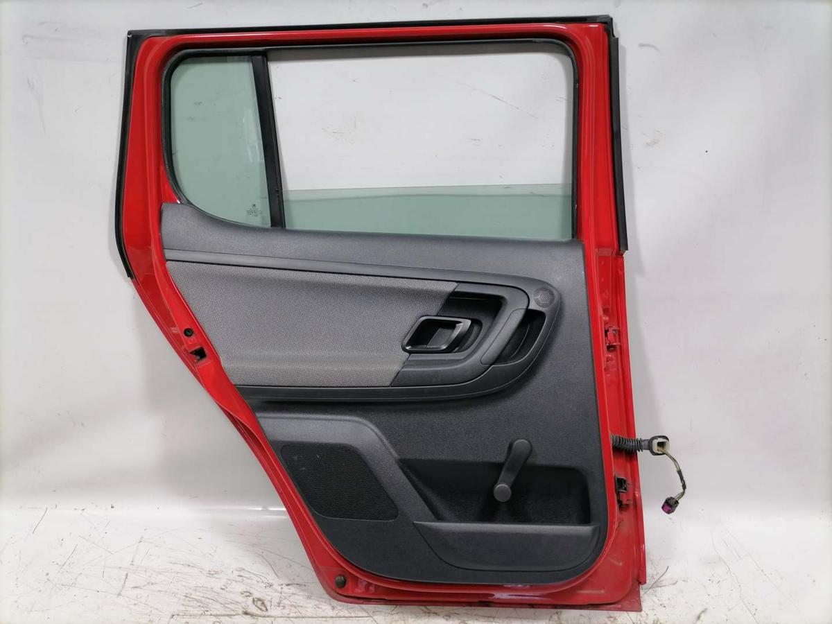 Skoda Fabia 2 5J original T&uuml;r hinten links Coridarot LF3K Flie&szlig;heck Bj.2012